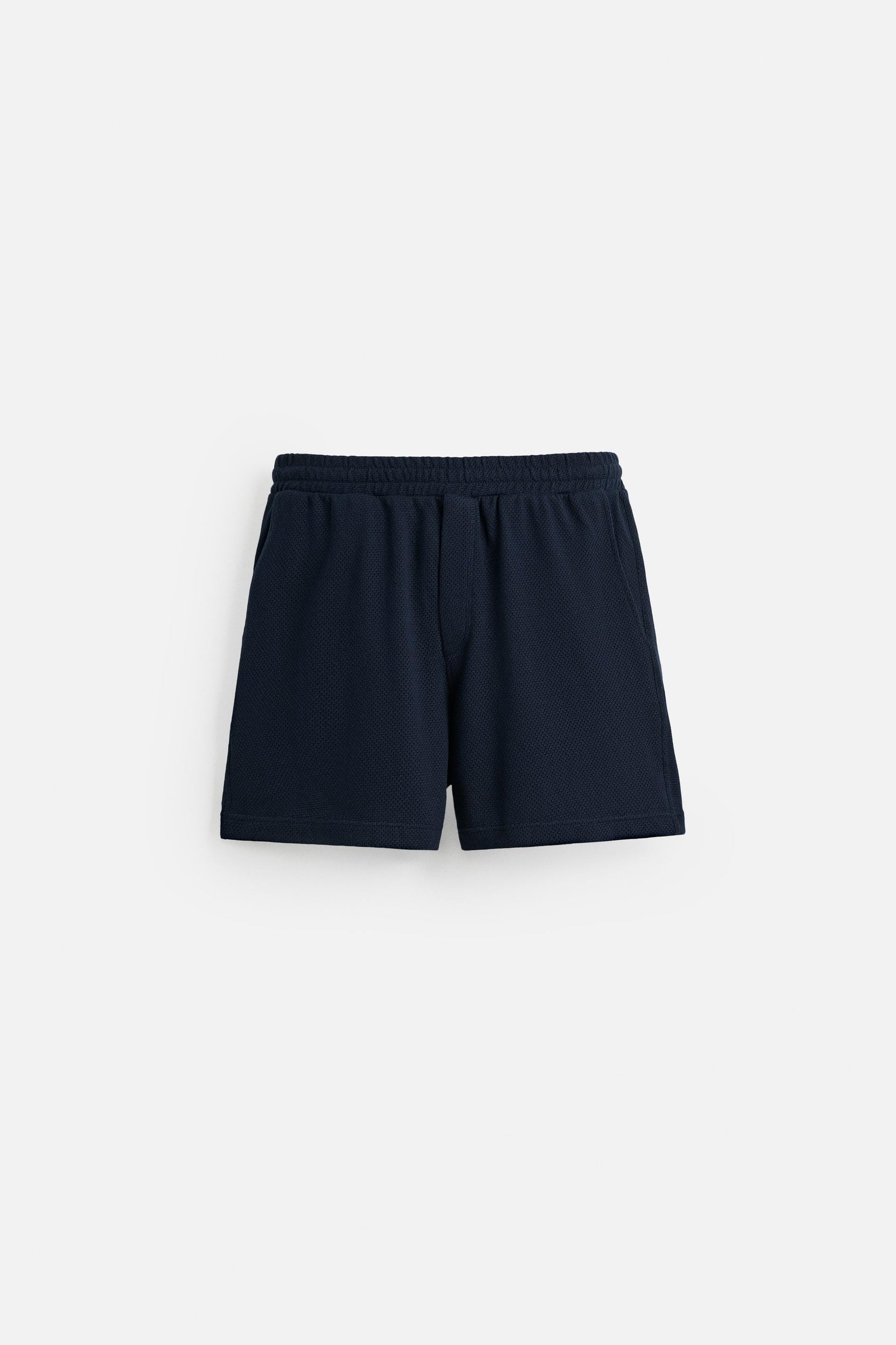 TEXTURED RELAXED FIT BERMUDA SHORTS - Image 6