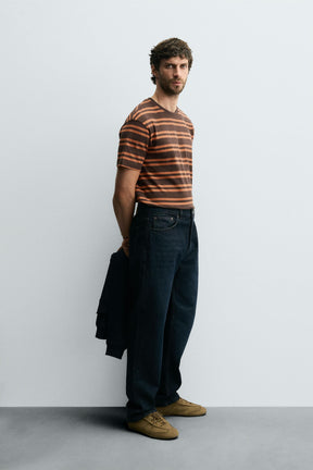 JACQUARD STRIPED T-SHIRT - Image 4