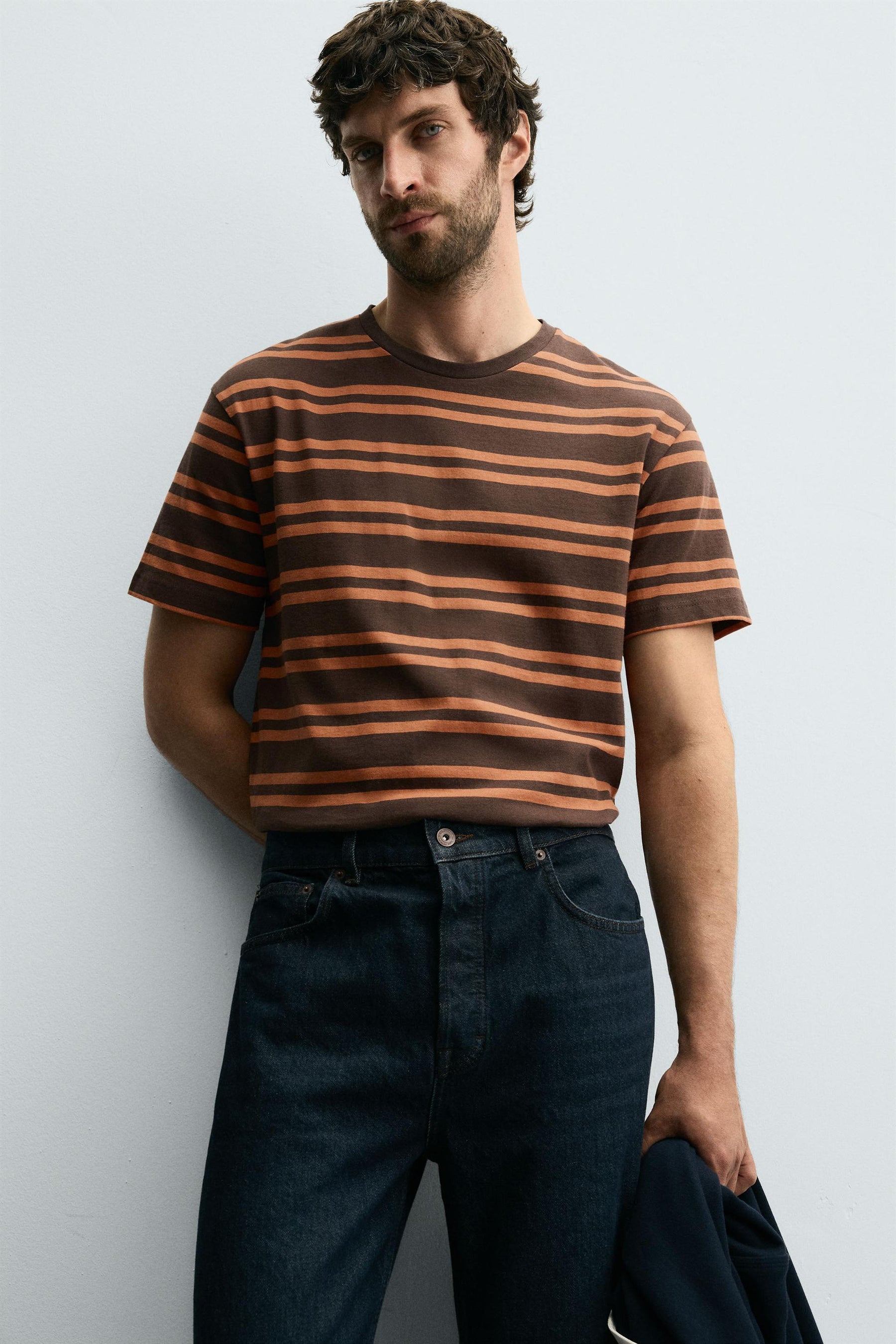 JACQUARD STRIPED T-SHIRT - Image 6