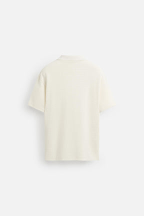 GEOMETRIC JACQUARD POLO SHIRT - Image 7