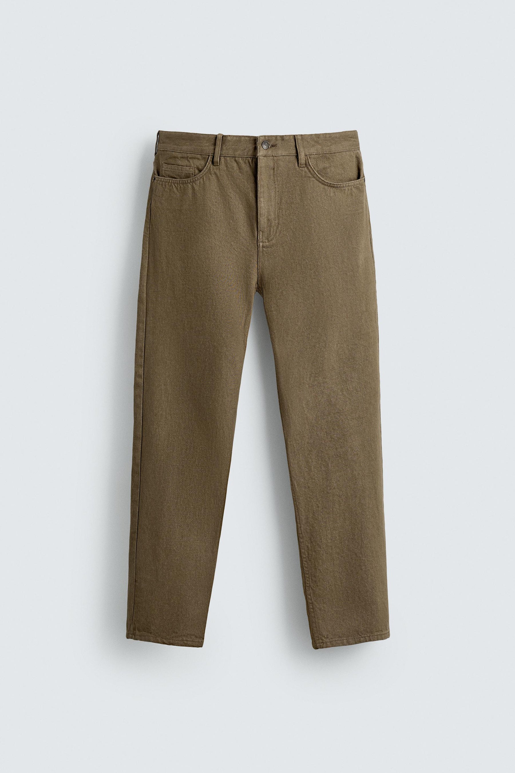COTTON REGULAR FIT TROUSERS - Image 6