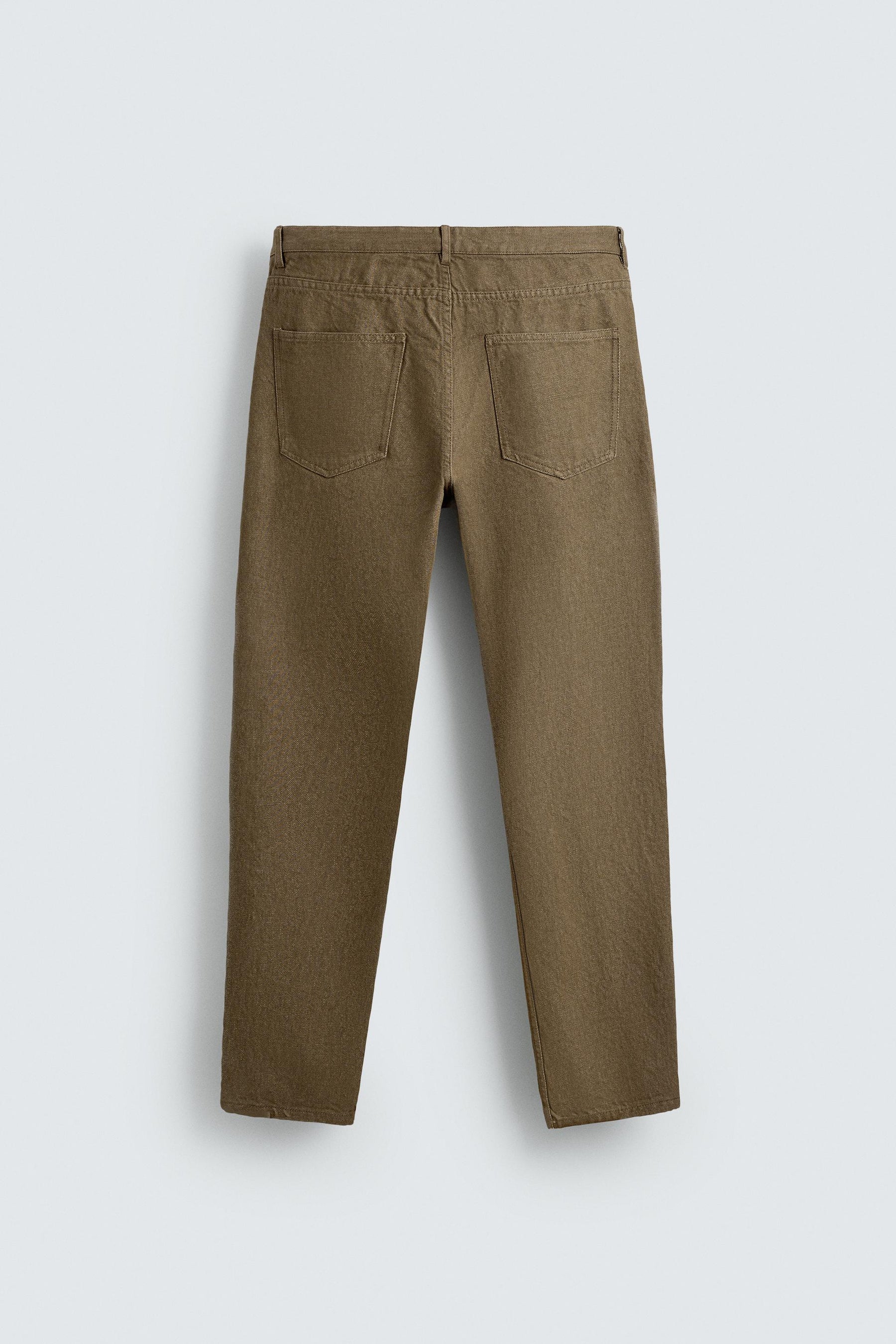 COTTON REGULAR FIT TROUSERS - Image 7
