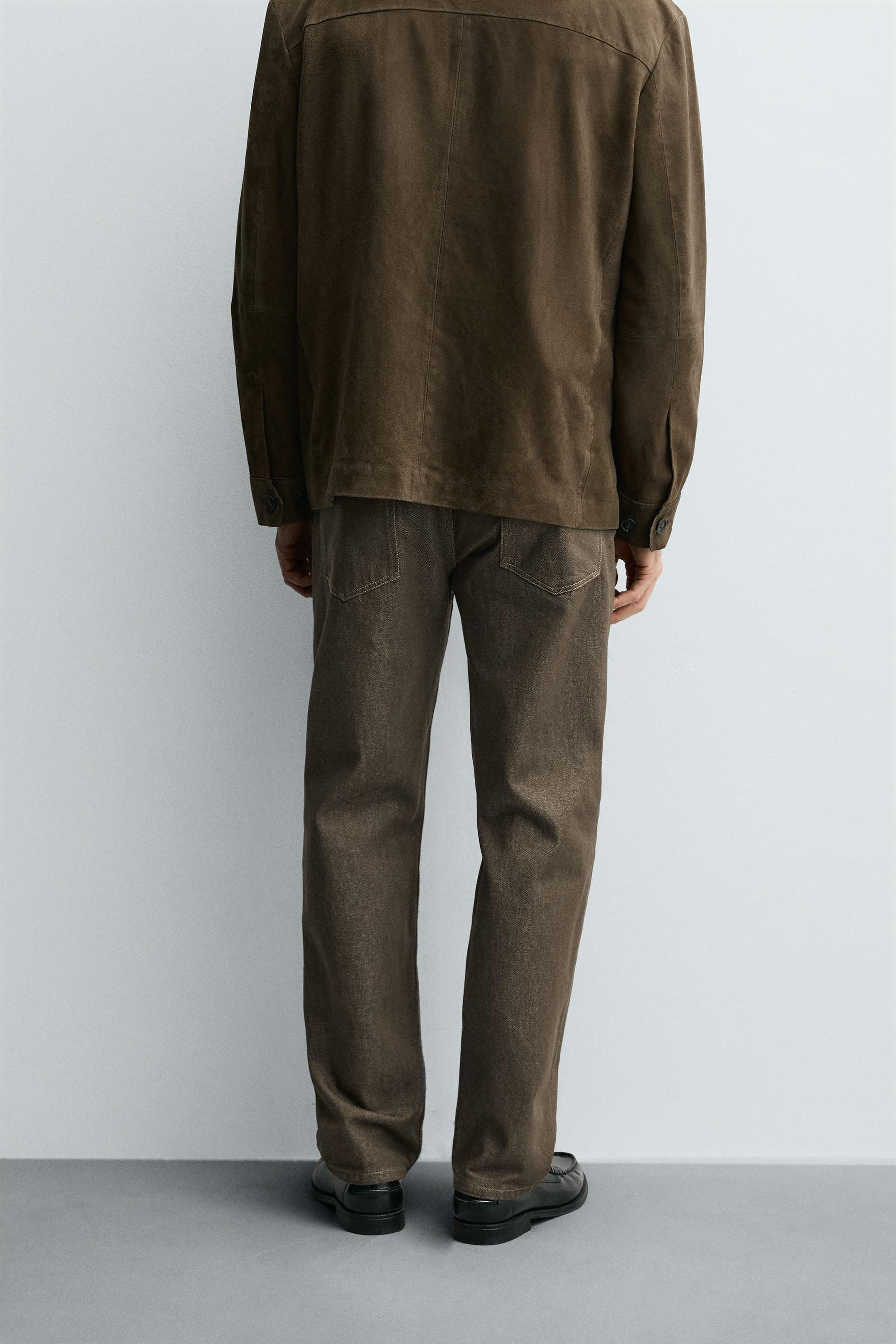 COTTON REGULAR FIT TROUSERS - Image 3