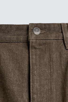 COTTON REGULAR FIT TROUSERS - Image 8