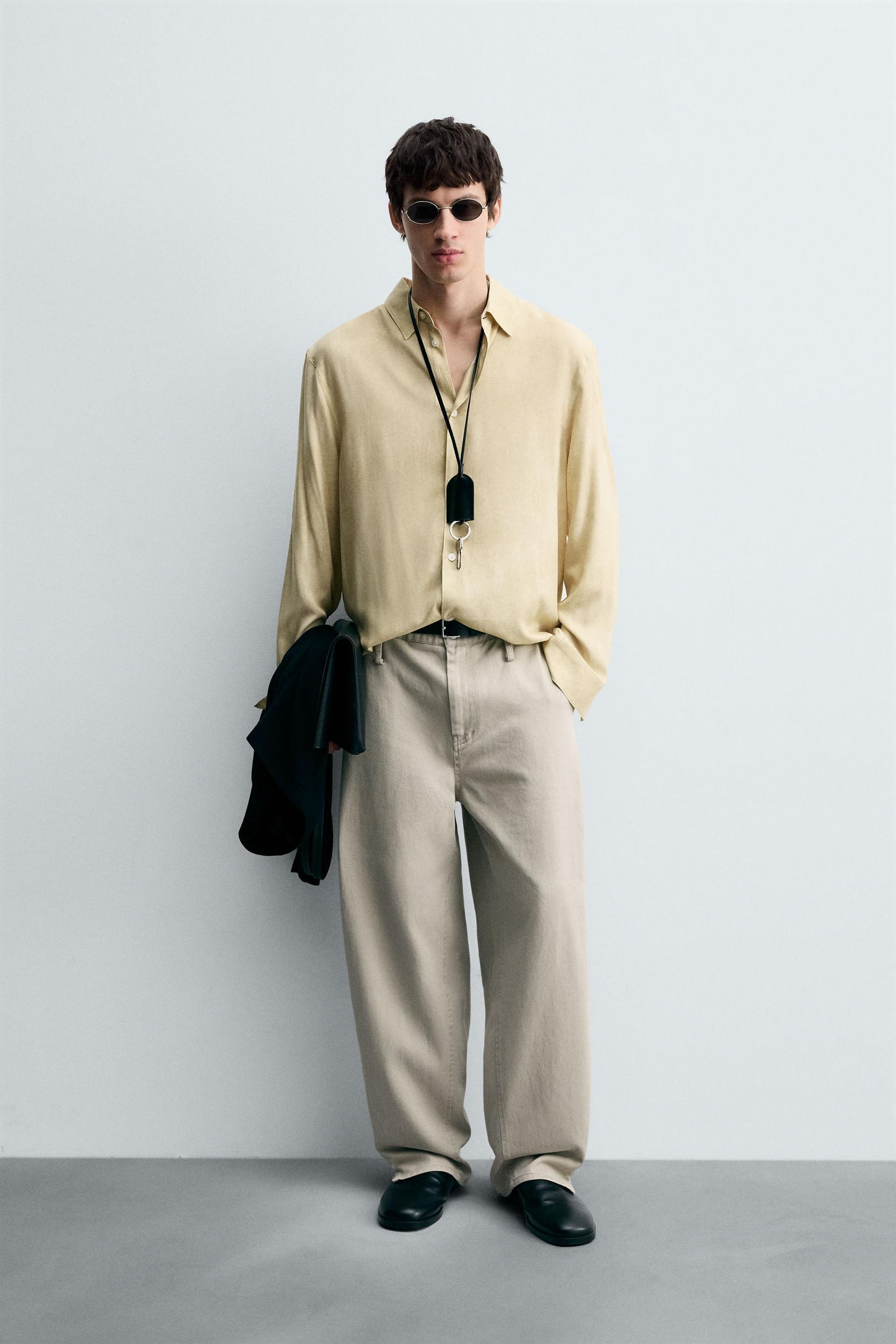 FLOWING VISCOSE SHIRT - Image 1