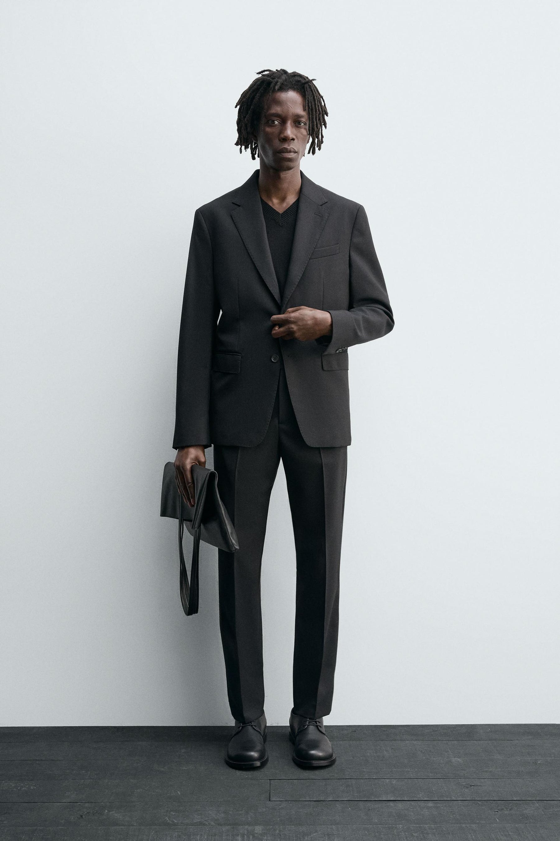 WOOL SUIT BLAZER - Image 1