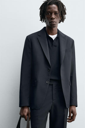 WOOL SUIT BLAZER - Image 5