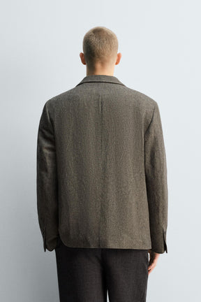 LIMITED EDITION TEXTURED BLAZER - Image 3