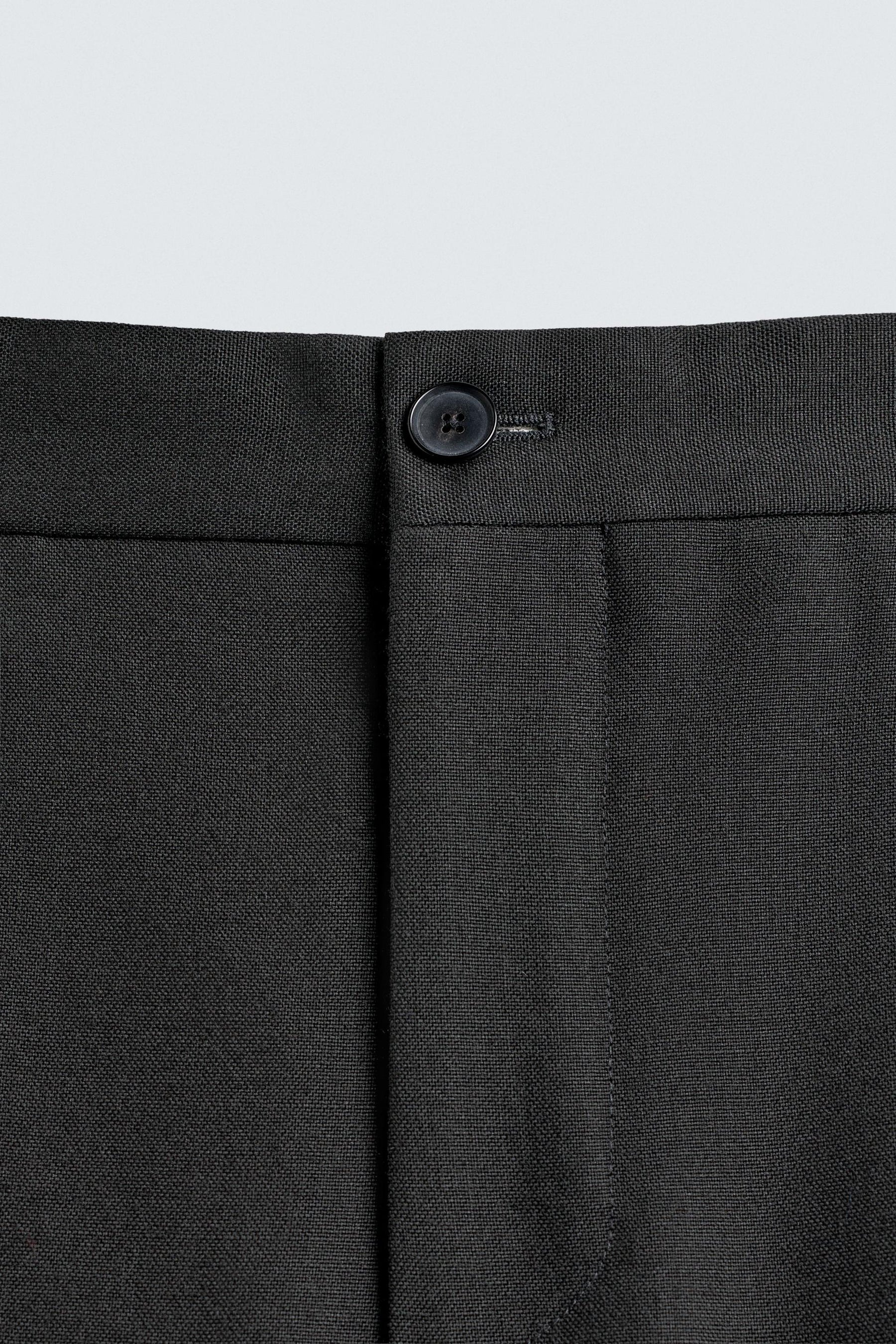 LIMITED EDITION WOOL SUIT TROUSERS - Image 9