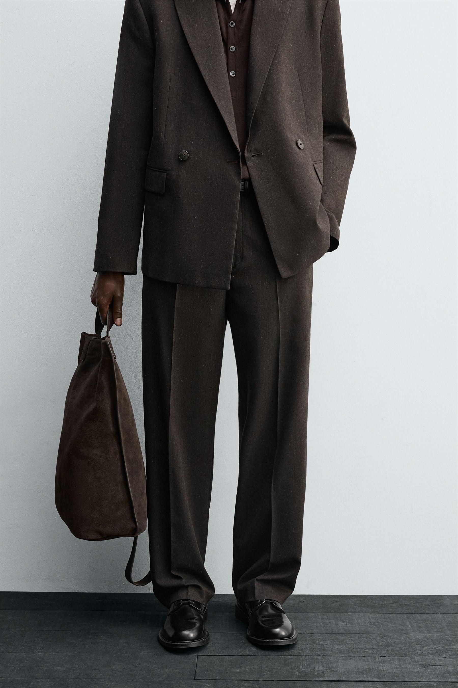 WOOL SUIT TROUSERS - Image 2