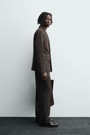WOOL SUIT TROUSERS - Image 4