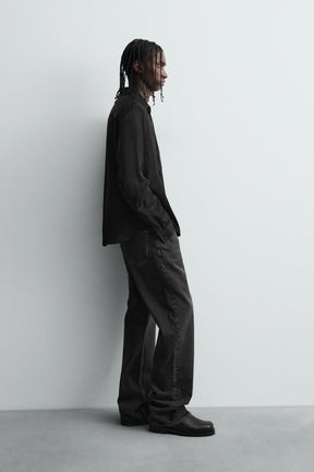 FLOWING POLO SHIRT WITH DRAWSTRING - Image 4