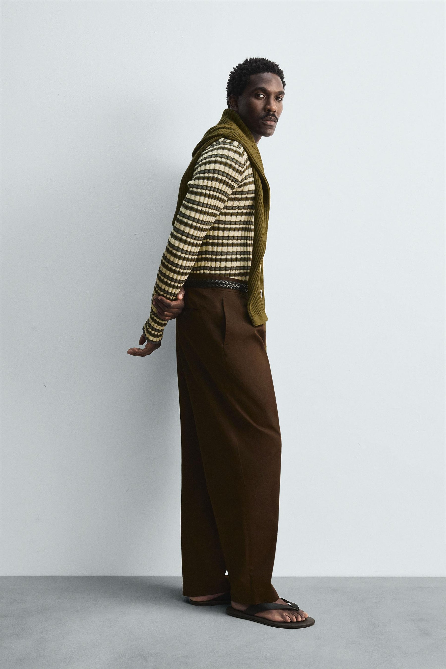 STRIPED JACQUARD JUMPER - Image 4