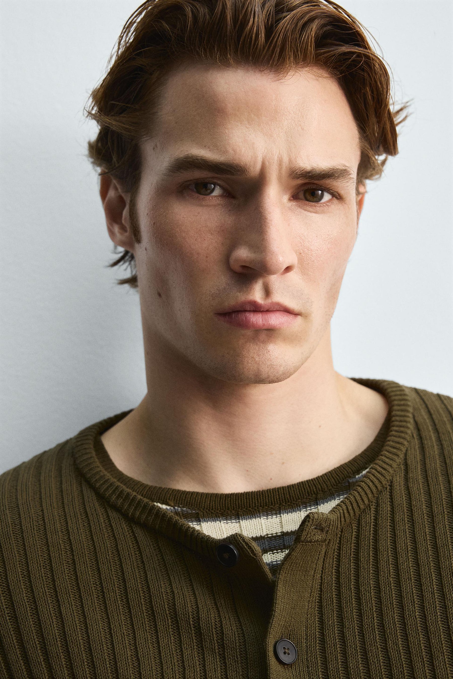 RIB KNIT CARDIGAN - Image 5