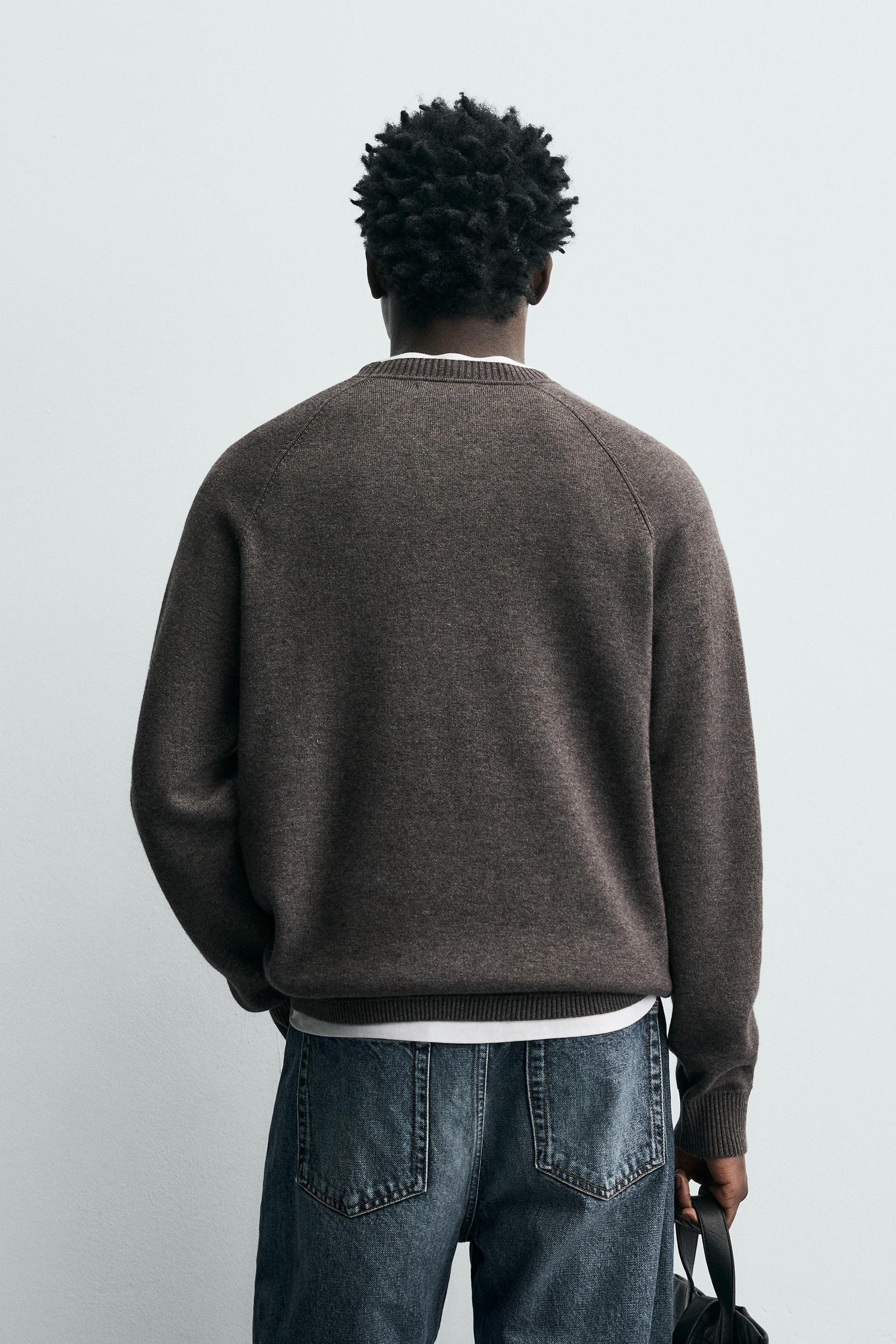 STRUCTURED WOOL JUMPER - Image 3