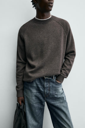 STRUCTURED WOOL JUMPER - Image 7