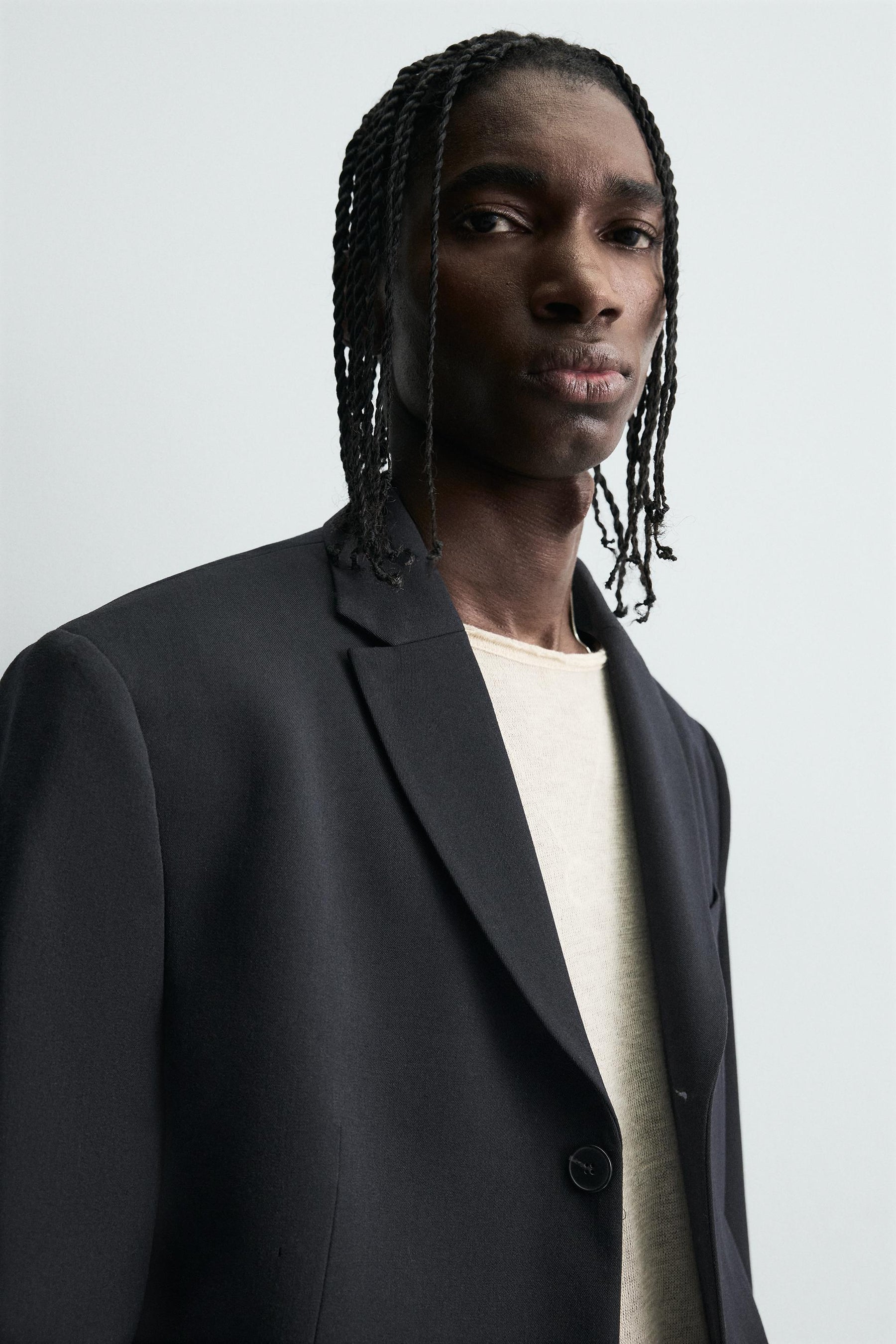 WOOL BLEND SUIT BLAZER - Image 5