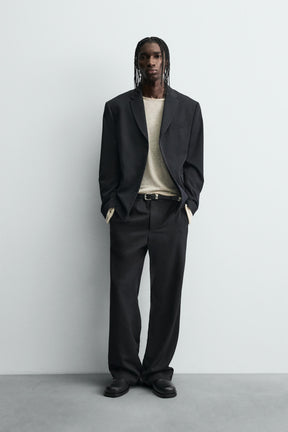 WOOL BLEND SUIT BLAZER - Image 1