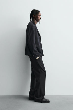 WOOL BLEND SUIT TROUSERS - Image 4