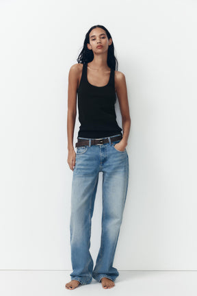 WIDE-LEG TRF JEANS
