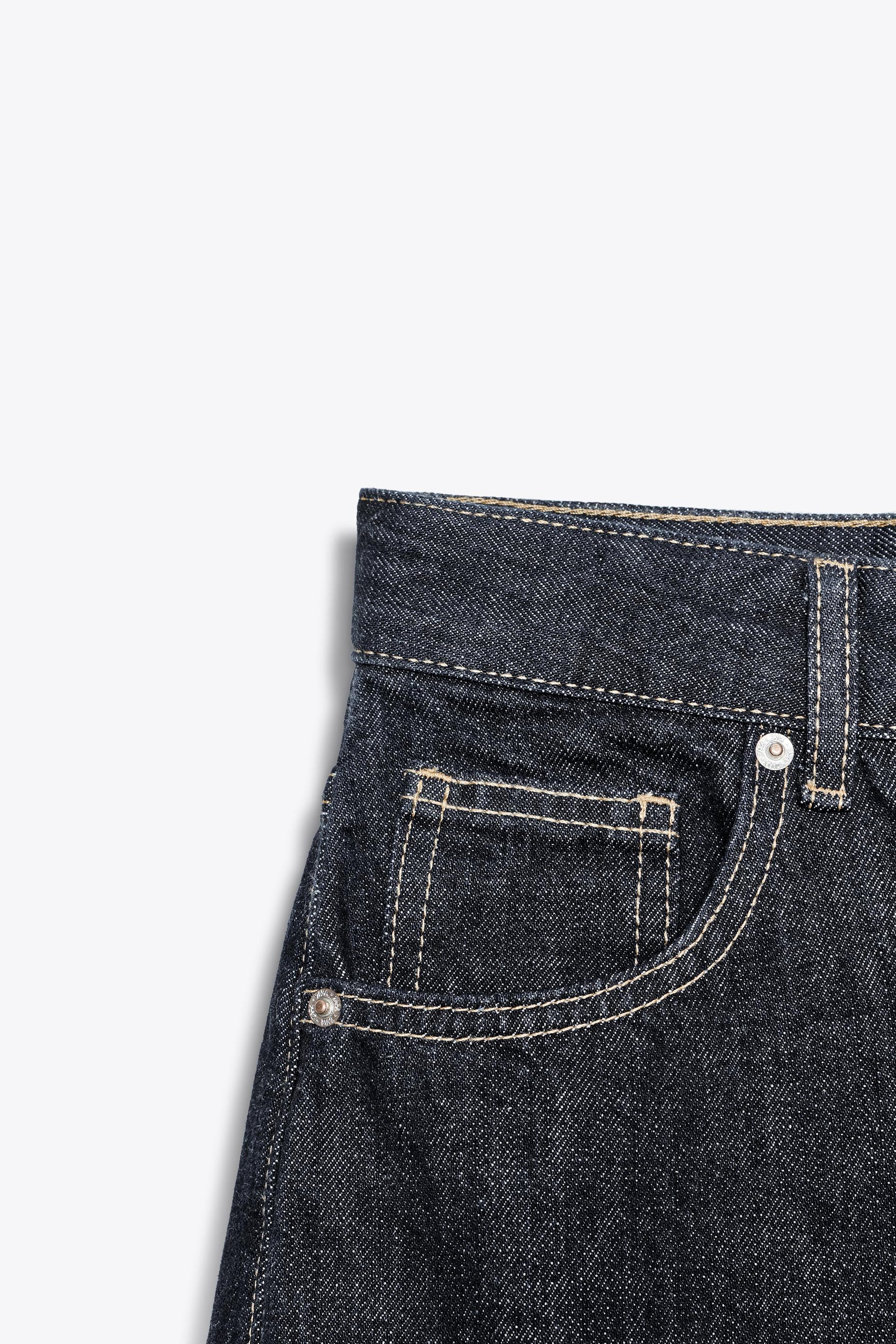 HIGH-WAIST BARREL JEANS
