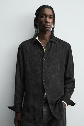 FLUID JACQUARD SHIRT - Image 6