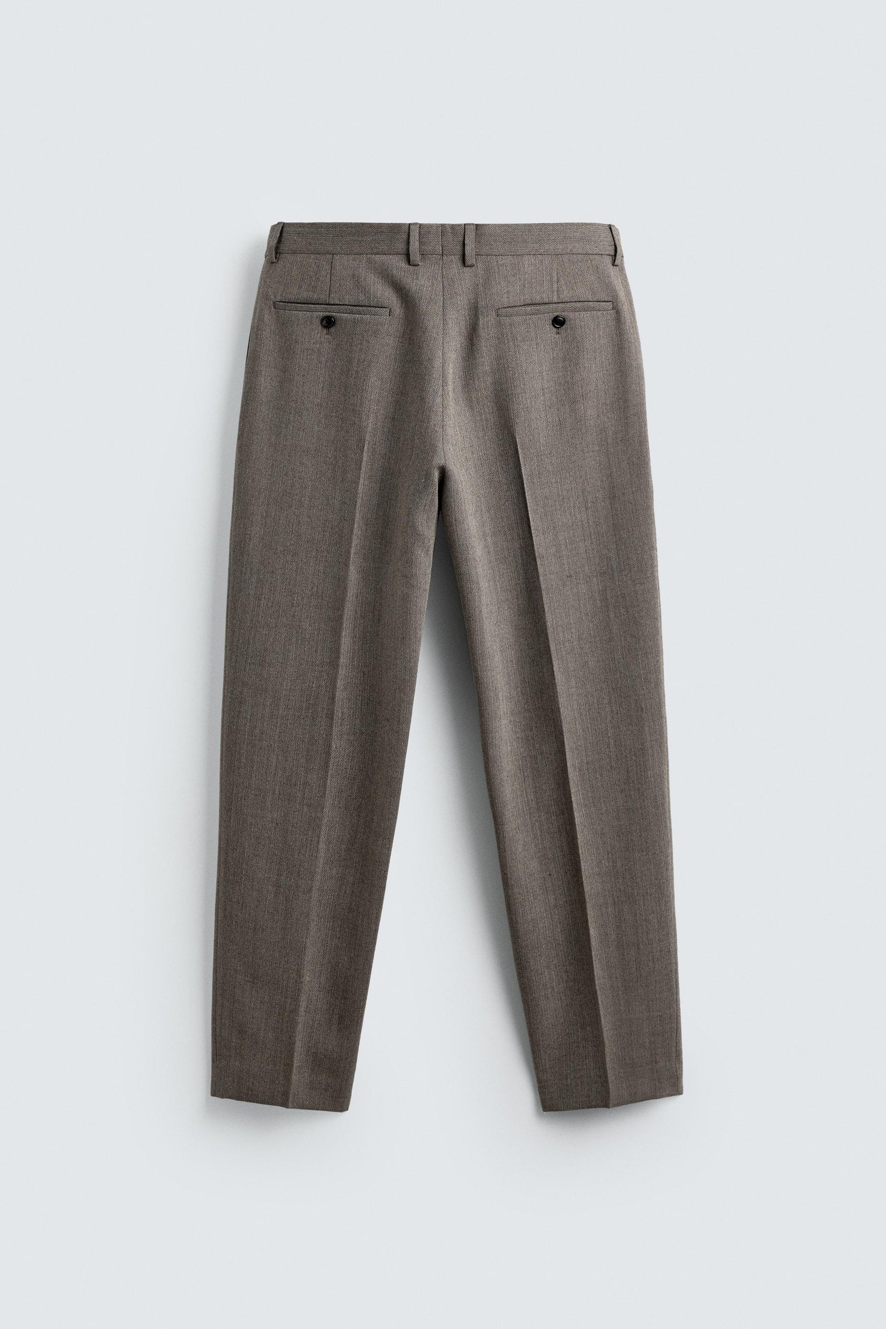 WOOL SUIT TROUSERS - Image 7