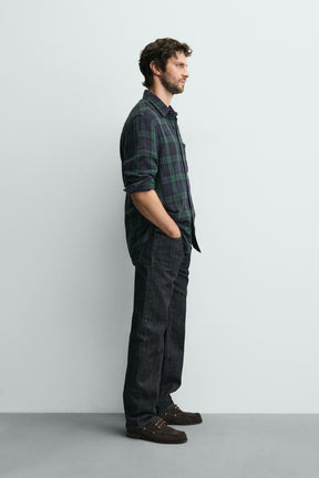 TEXTURED CHECK SHIRT - Image 4