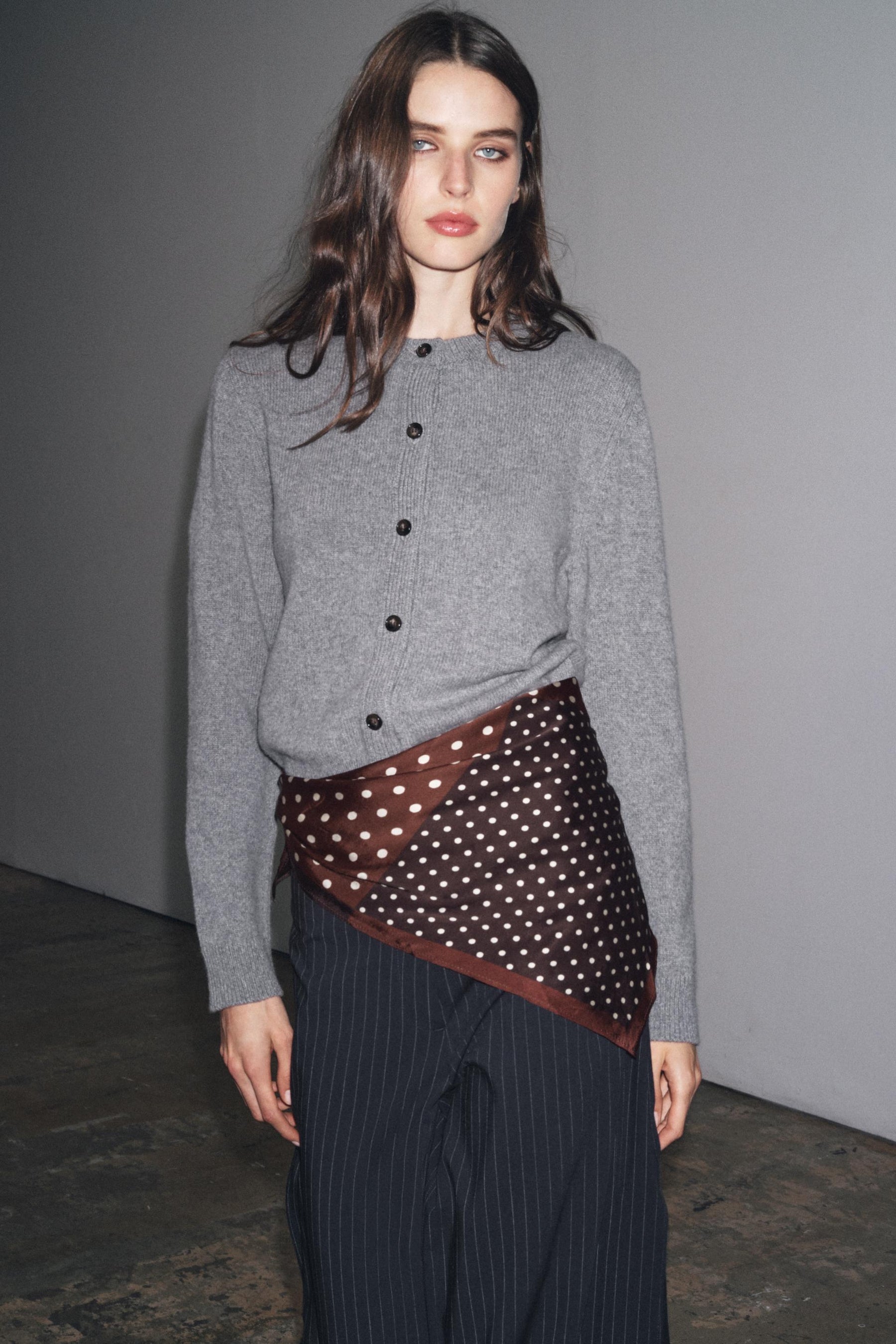 Cashmere Wool Long Cardigan