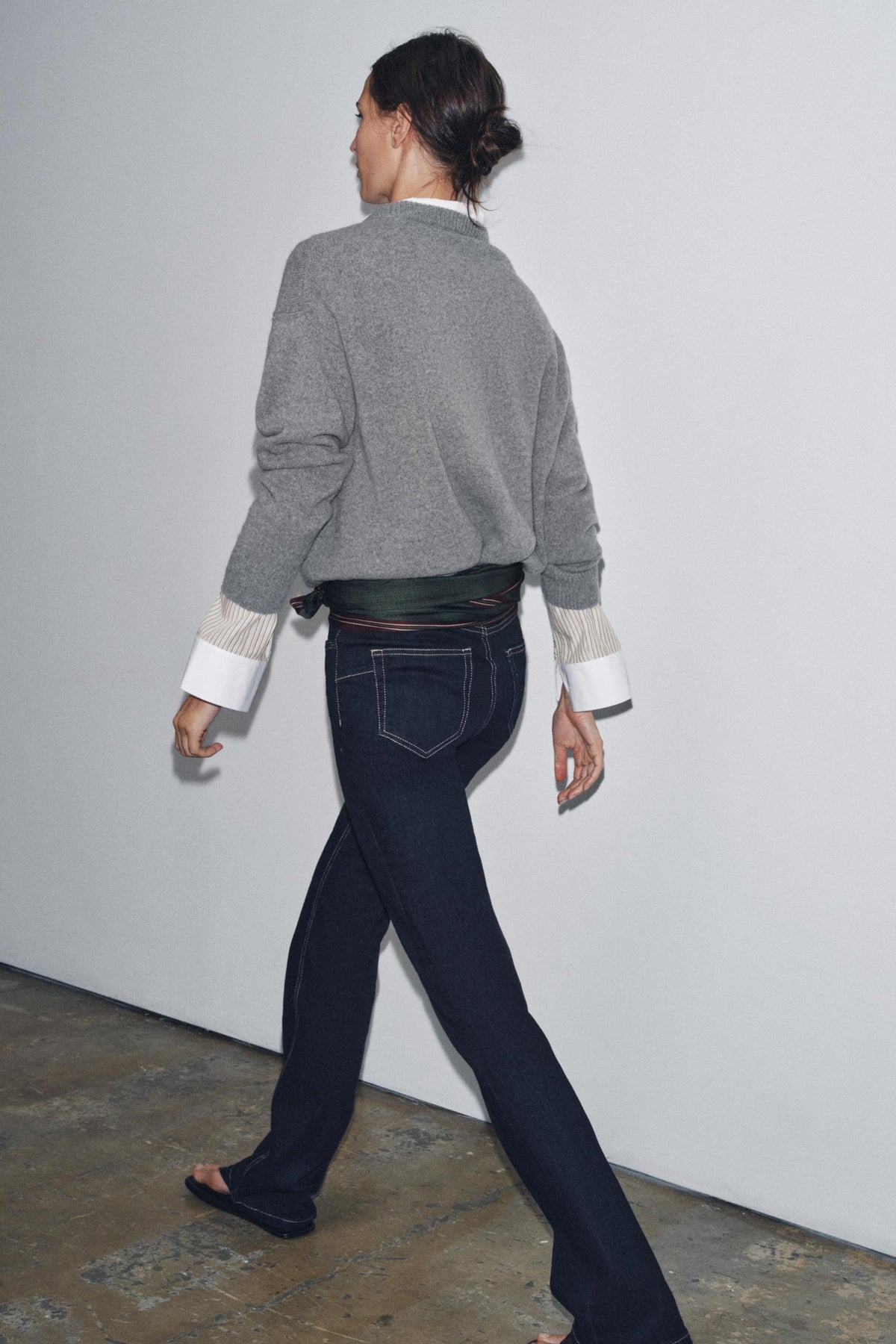 Cashmere Wool Long Jumper