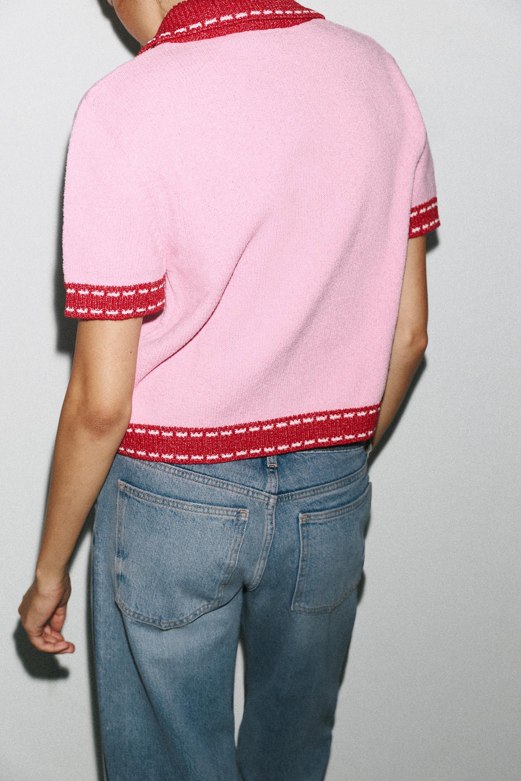 Knit Cardigan with Sleeves