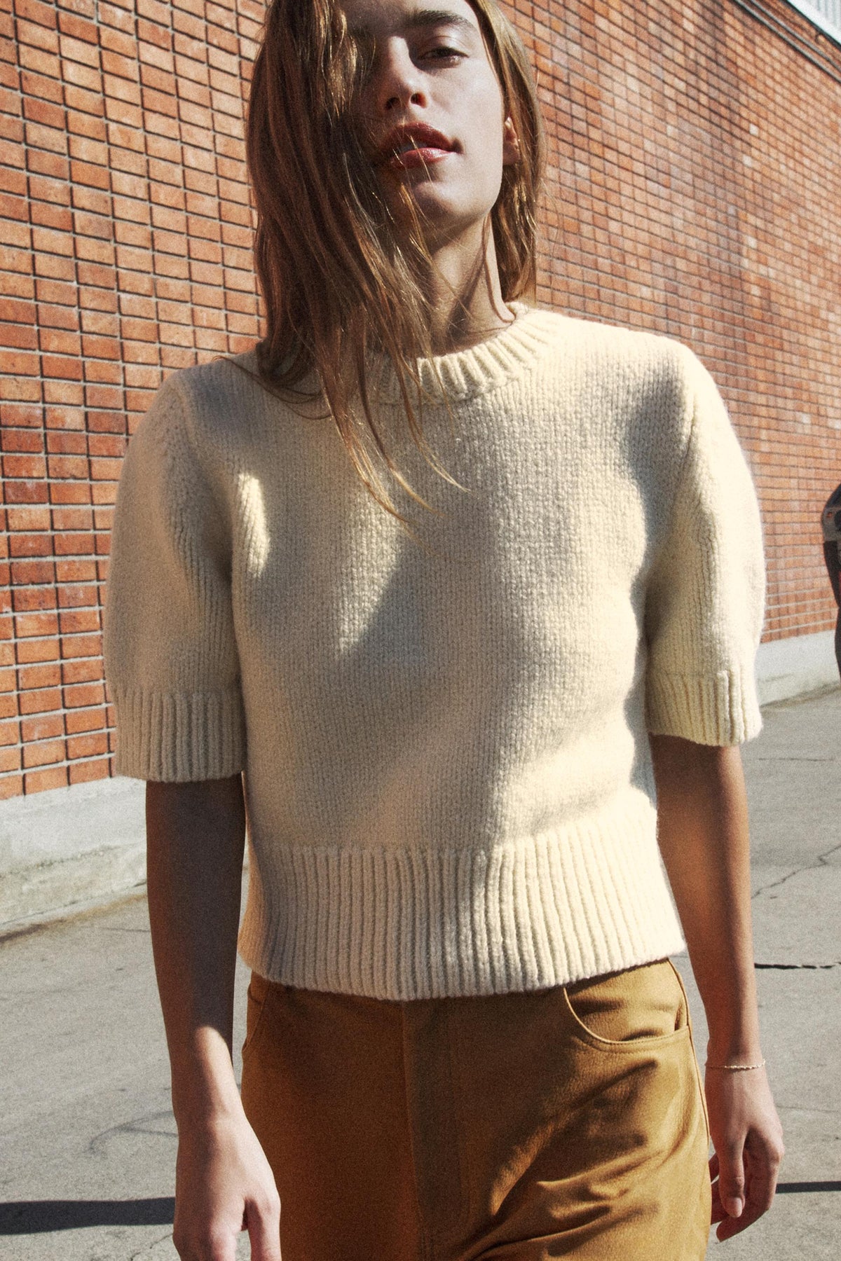 SHORT SLEEVE KNIT JUMPER - Image 2