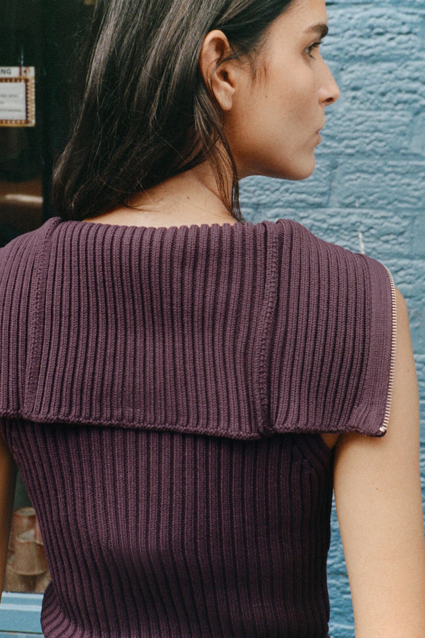 Ribbed Knit Top