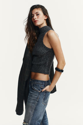 HALTER TOP WITH WOOL - Image 3