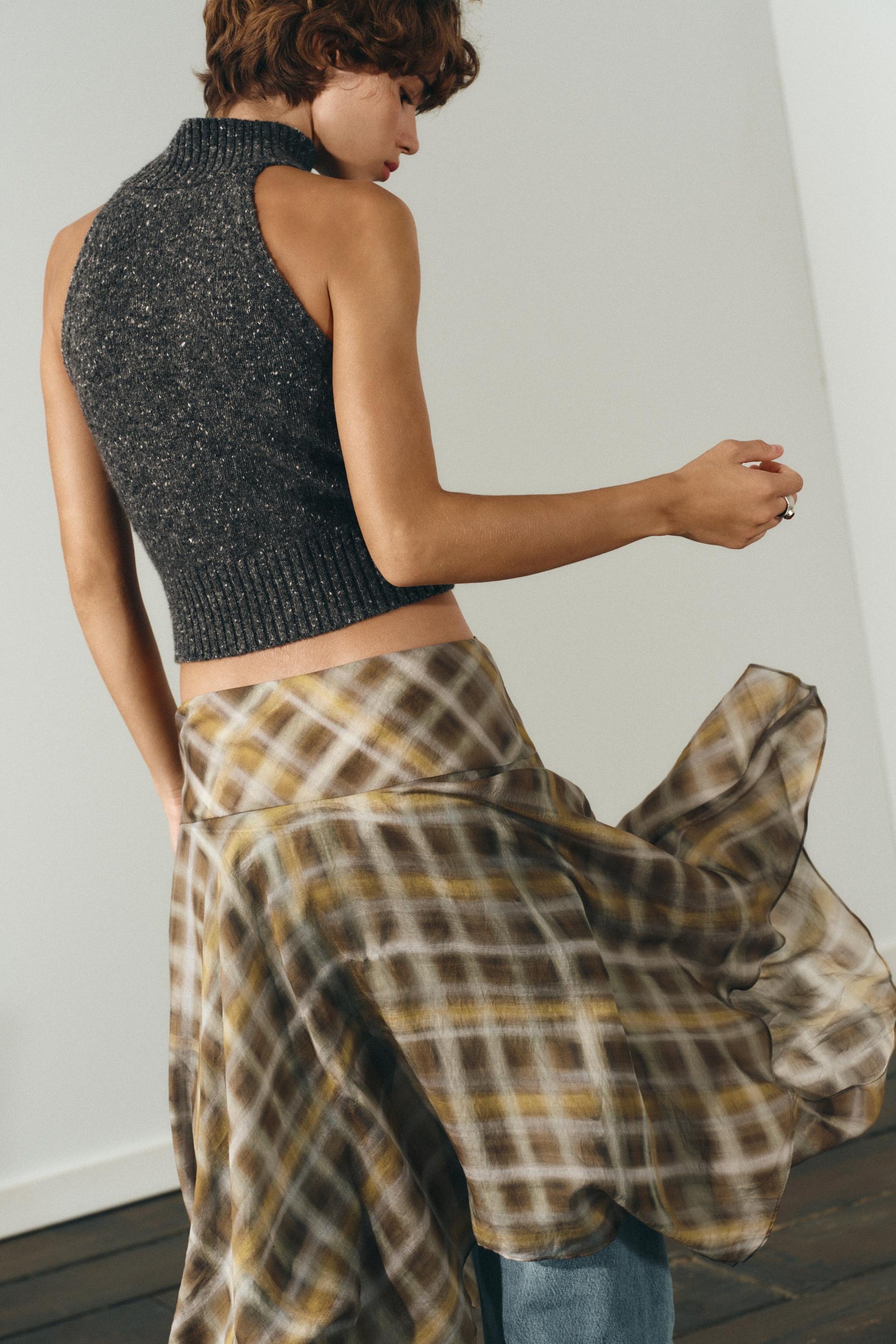 Wool Halter Top