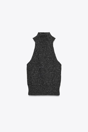 Wool Halter Top
