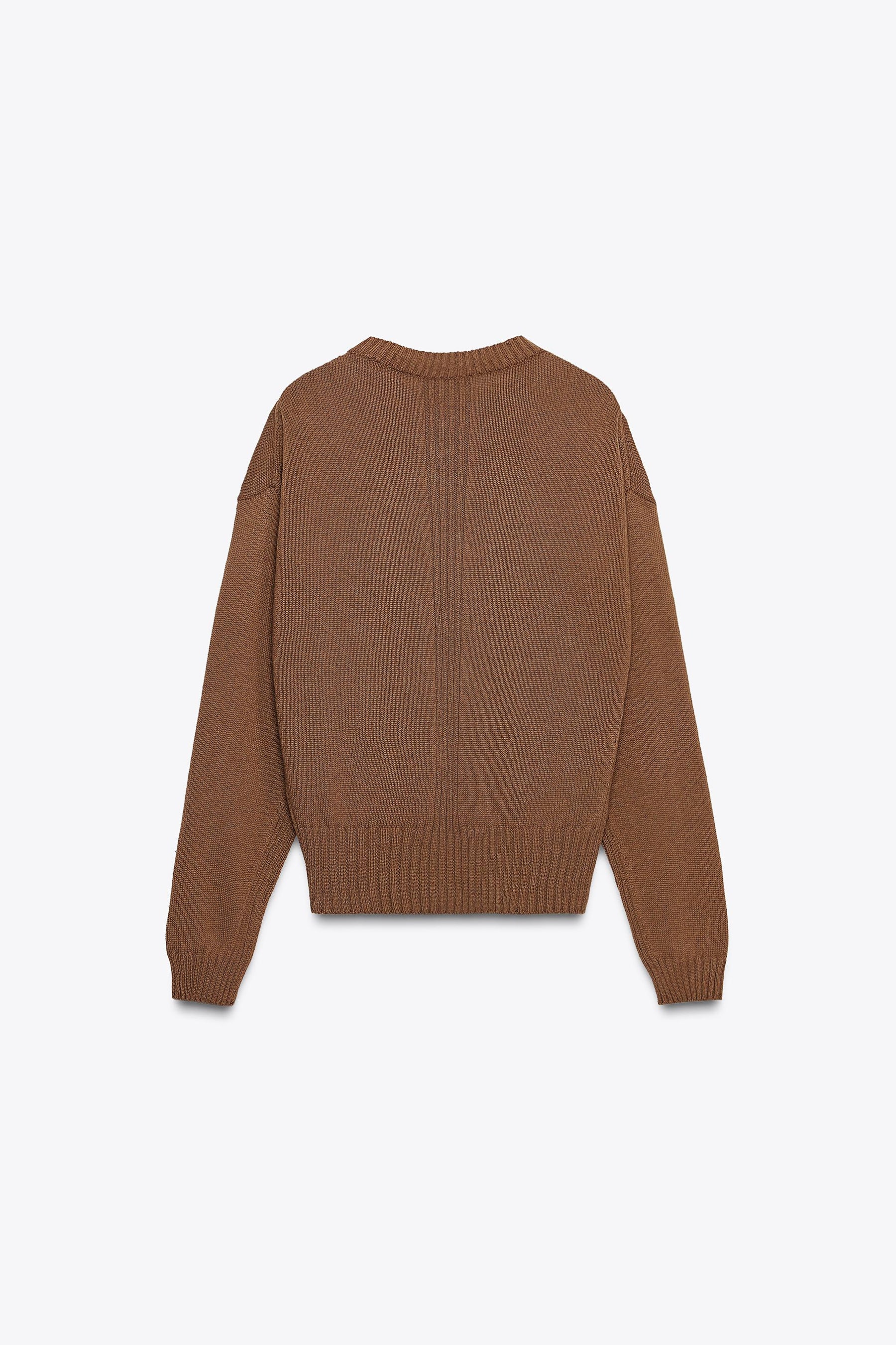 V-Neck Knit Jumper