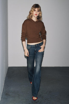 V-Neck Knit Jumper