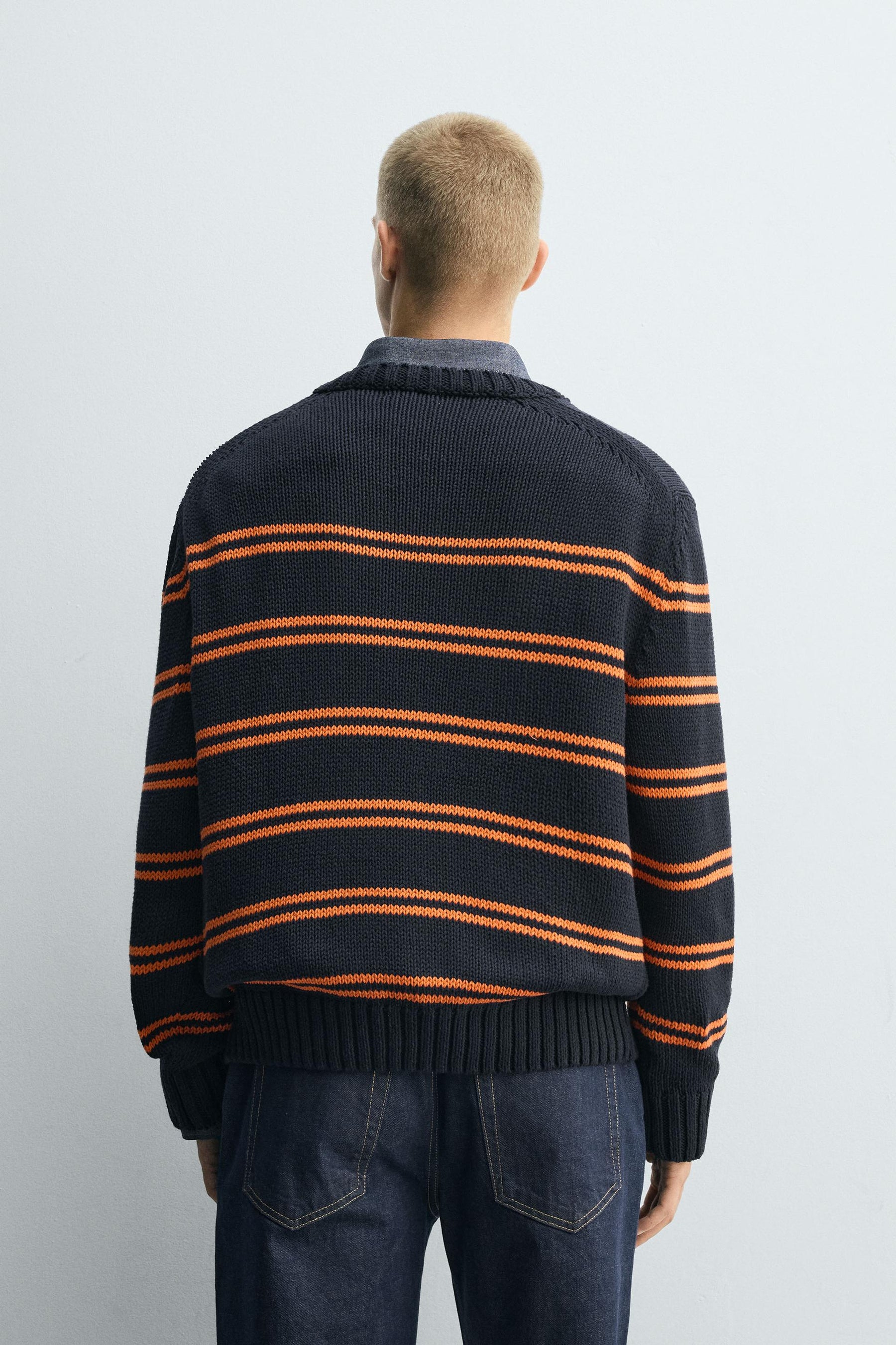 JACQUARD STRIPE JUMPER - Image 3