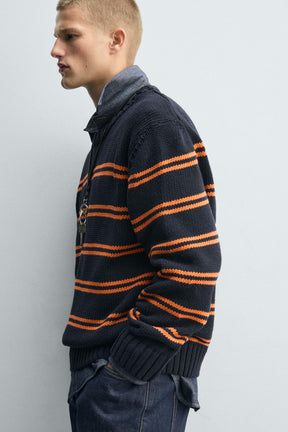 JACQUARD STRIPE JUMPER - Image 6