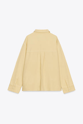 ZW COLLECTION POCKET OVERSHIRT - Image 7