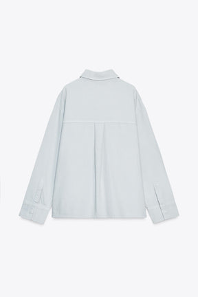 ZW COLLECTION POCKET OVERSHIRT - Image 7