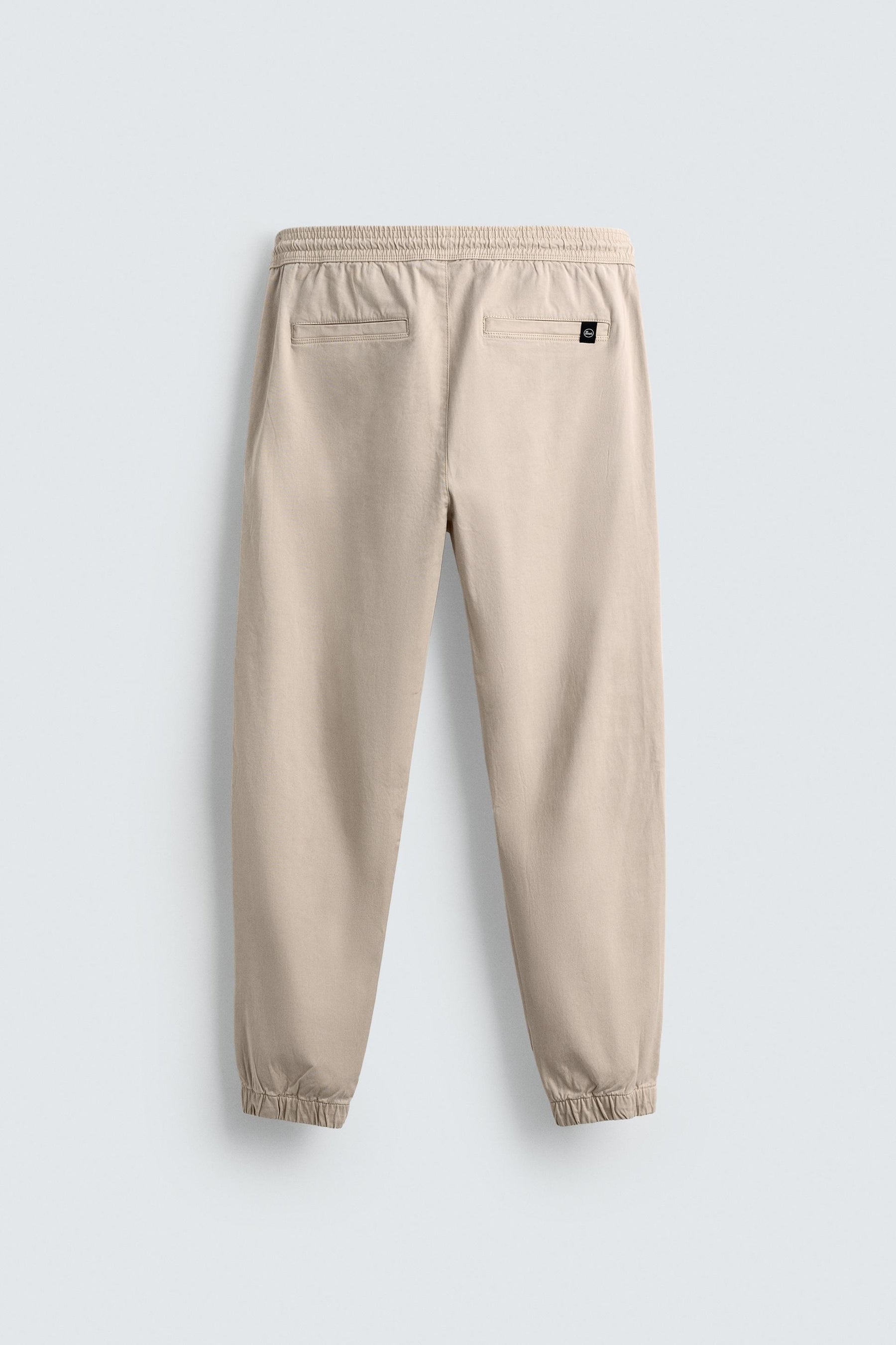 SLIM FIT JOGGER WAIST TROUSERS - Image 7