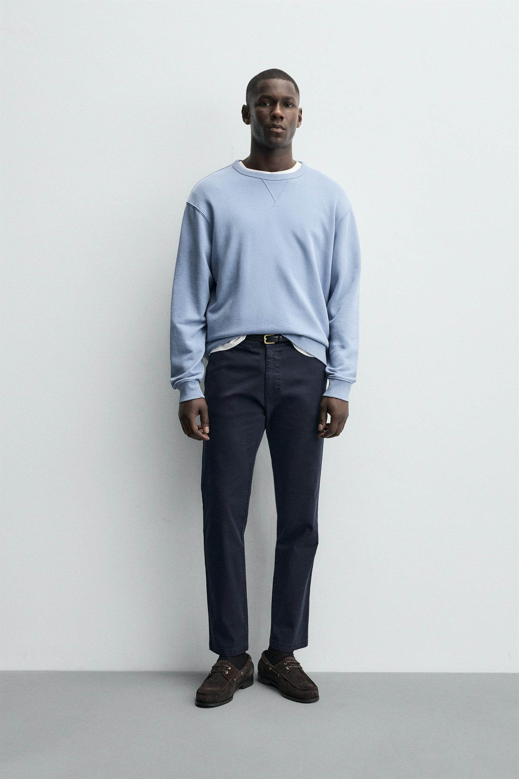 SKINNY FIT CHINO TROUSERS - Image 1