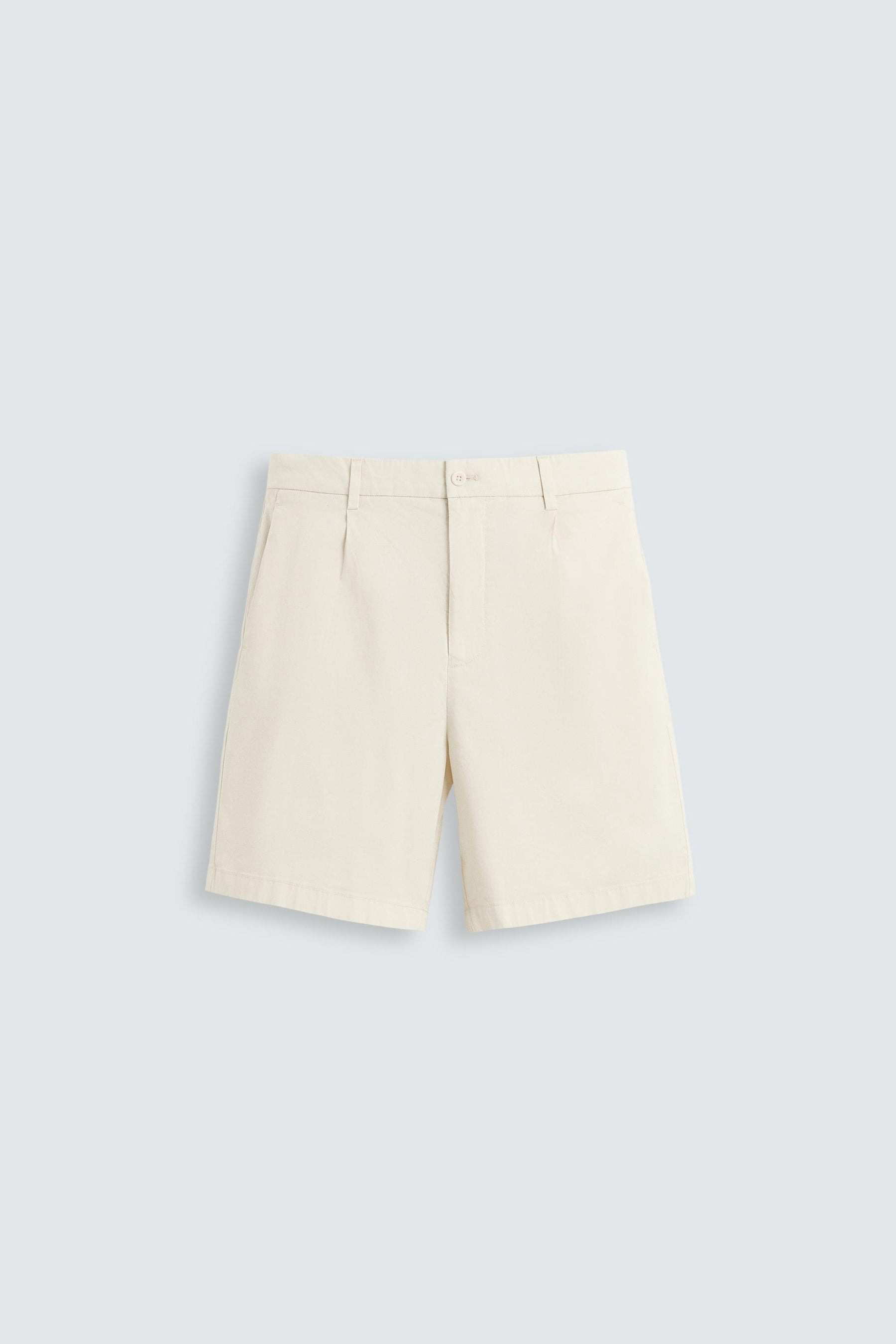 PLEATED REGULAR FIT BERMUDA SHORTS - Image 6