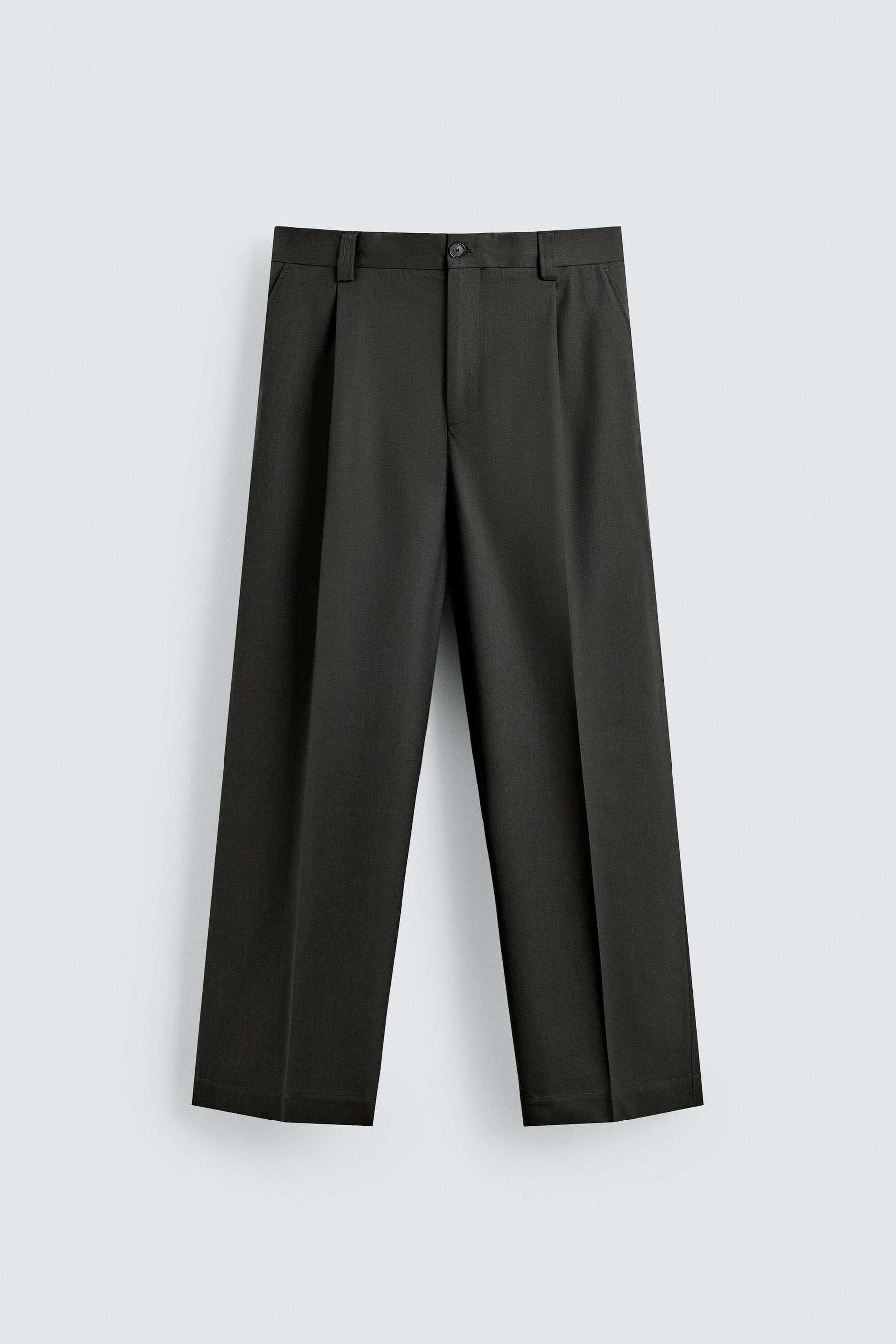 WOOL BLEND SUIT TROUSERS - Image 5