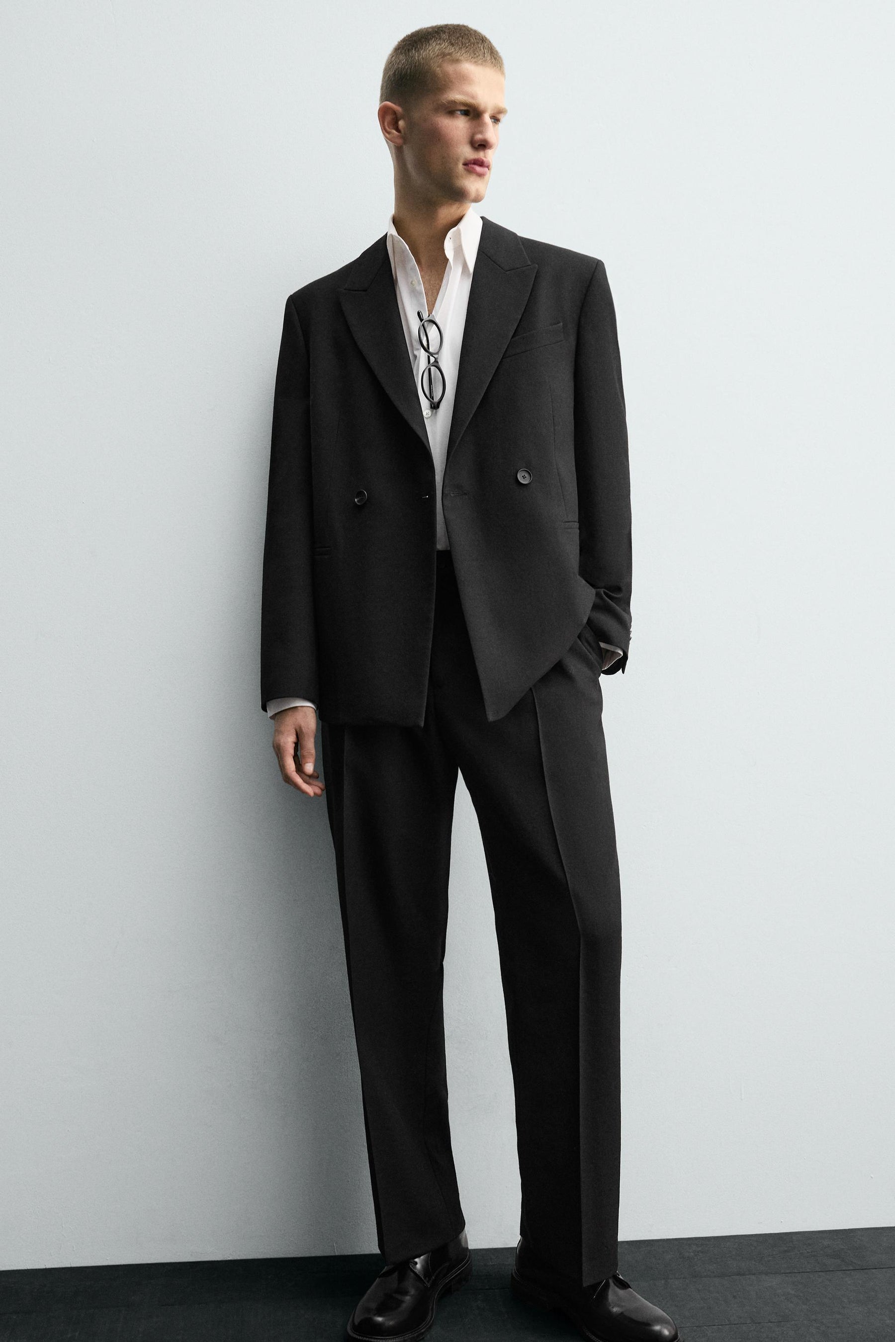 WOOL SUIT TROUSERS - Image 5
