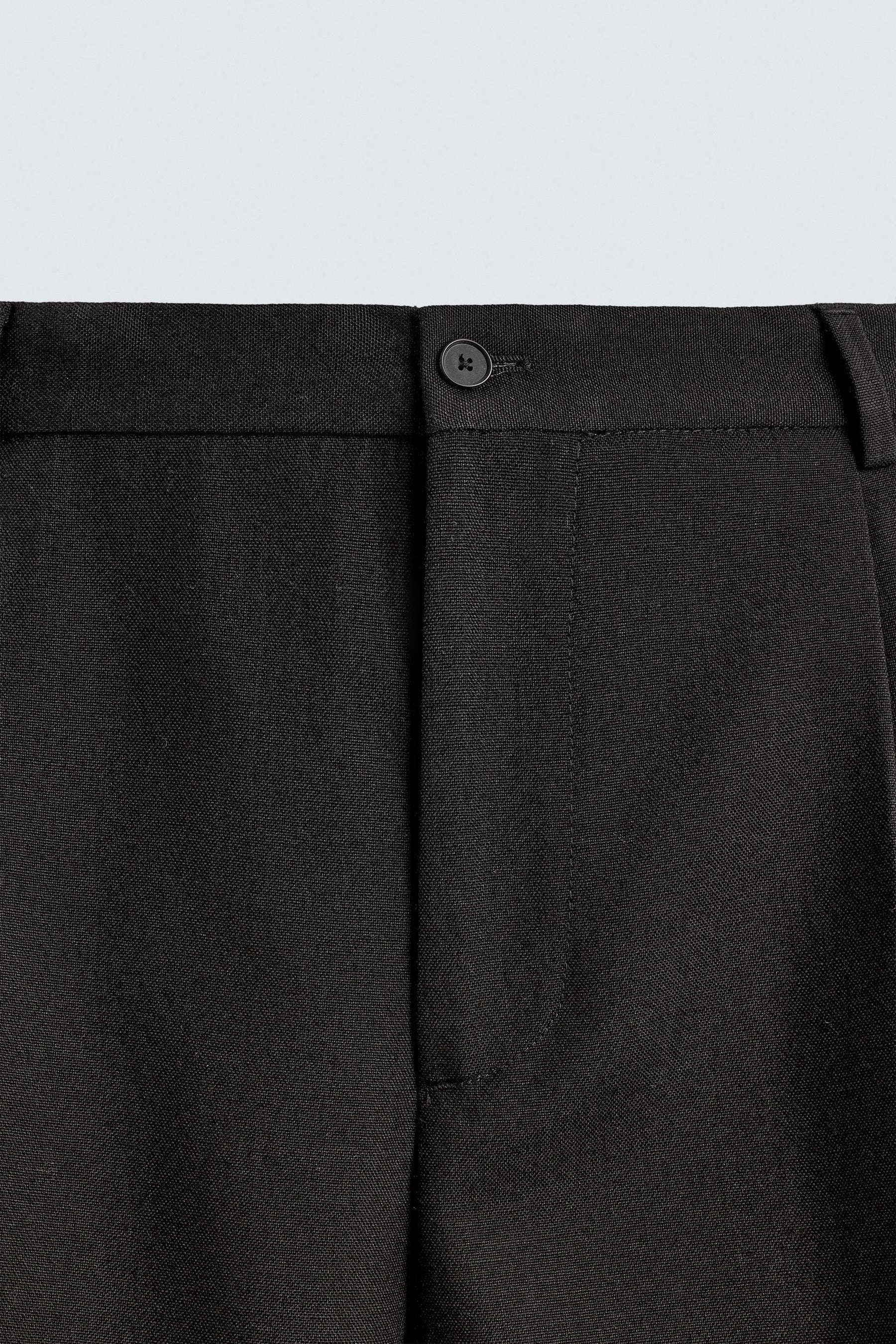 WOOL SUIT TROUSERS - Image 9