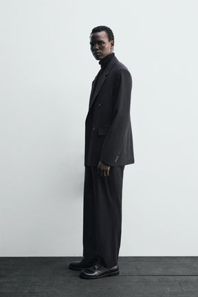 PINSTRIPED SUIT TROUSERS - Image 4