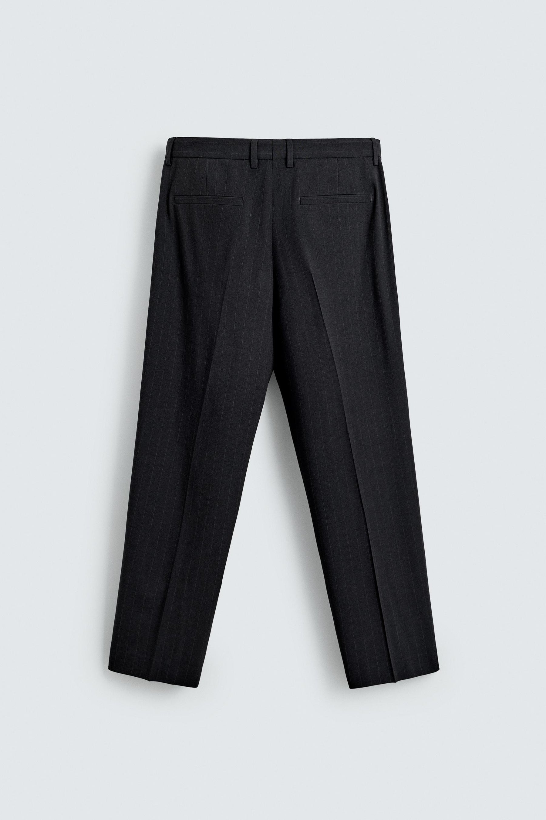 PINSTRIPED SUIT TROUSERS - Image 7